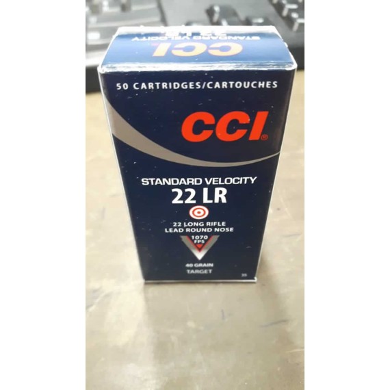 CCI Standard Velocity  cal. 22 LR