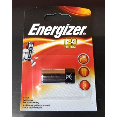 Energizer CR123 Litio 3V 6BL