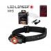  Led Lenser MH5 Black/Orange Wind 2p Li-ion14500 Torcia